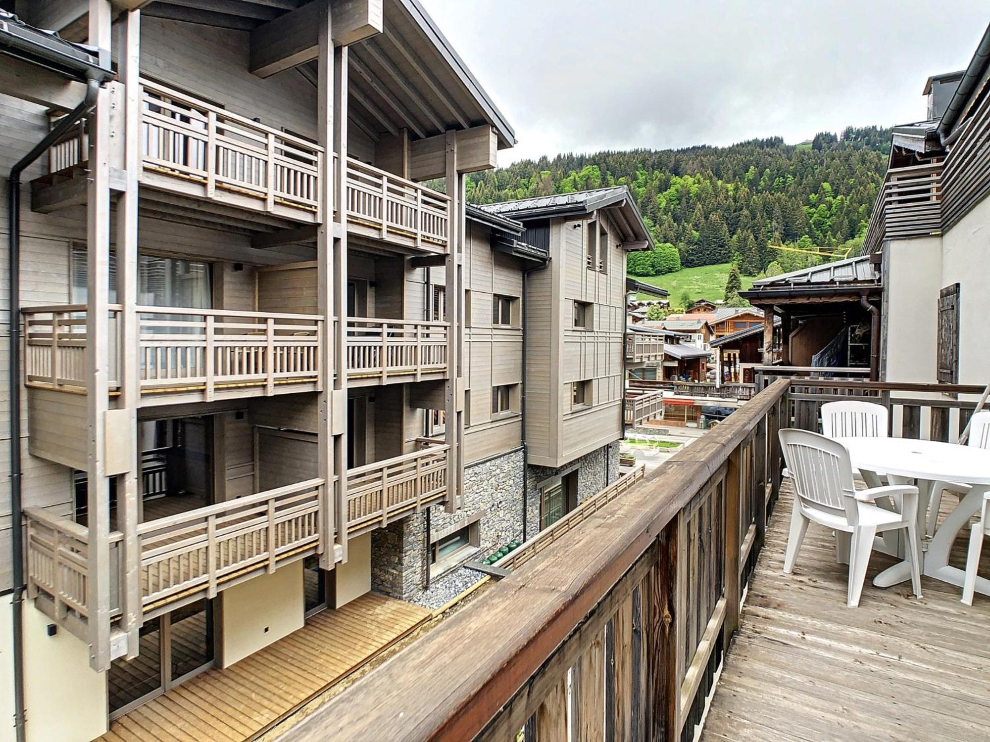 Appartement Les Gets, 2 Pieces, 4 Personnes - Fr-1-454-80 Bagian luar foto